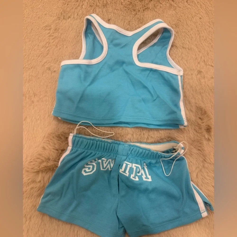 Build a Bear BAB- Limited Too Blue Outfit Set